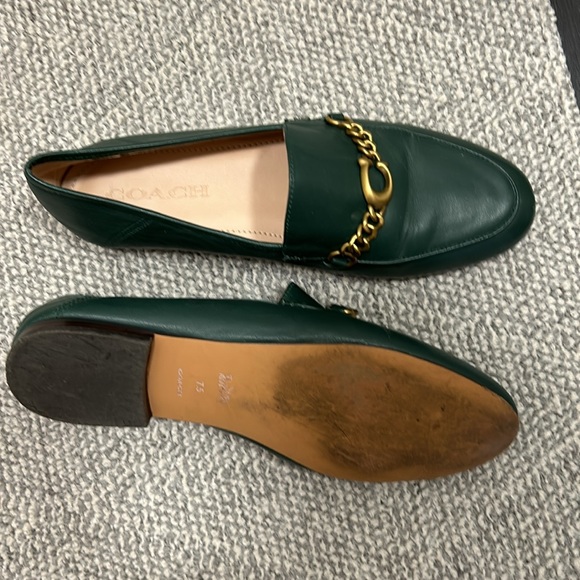Coach Helena Loafer in Forest Green size 7.5 US - Picture 5 of 5